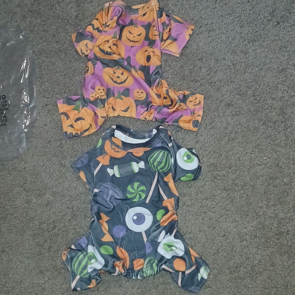 Halloween dog pajamas costume outfit Sz Small  NEW